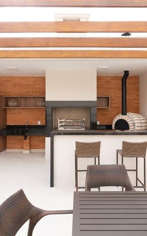Apartamento à venda com 85m², 3 quartos e 2 vagasChurrasqueira