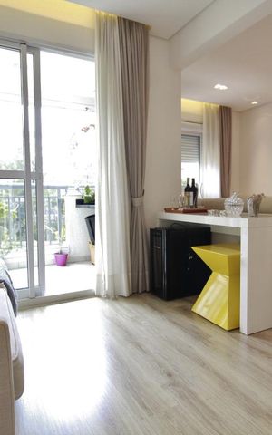 Apartamento para alugar com 51m², 1 quarto e 1 vagaSala