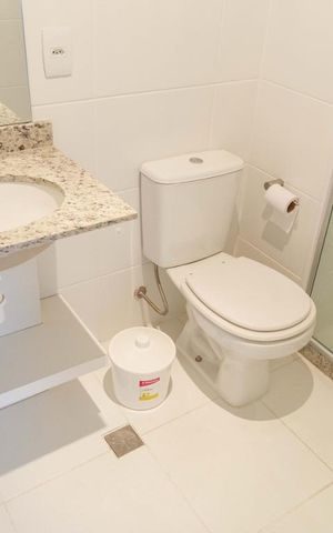 Apartamento para alugar com 78m², 2 quartos e 1 vagaBanheiro social