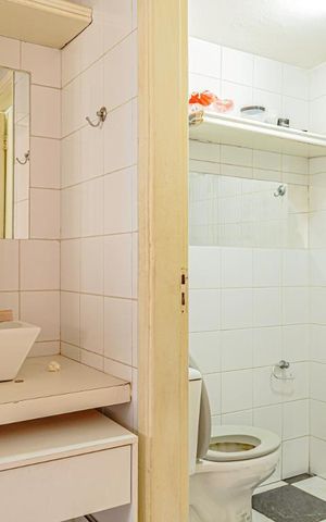 Studio à venda com 42m², 1 quarto e sem vagaBanheiro