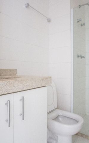 Studio à venda com 51m², 1 quarto e 1 vagaBanheiro