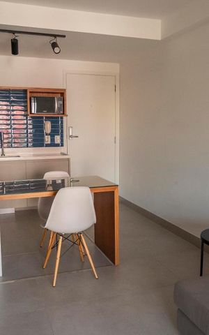 Studio para alugar com 45m², 1 quarto e 1 vaga Studio para alugar com 45m², 1 quarto e 1 vagaSala