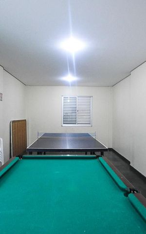 Apartamento à venda com 56m², 2 quartos e 1 vagaSalão de jogos
