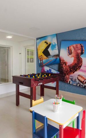 Apartamento para alugar com 30m², 1 quarto e 1 vagaSalão de jogos
