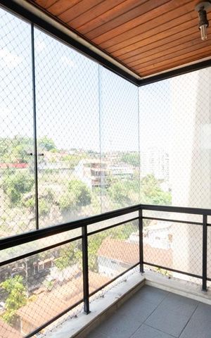 Apartamento à venda com 280m², 3 quartos e 2 vagas Apartamento à venda com 280m², 3 quartos e 2 vagasVaranda Quarto 1 e 2