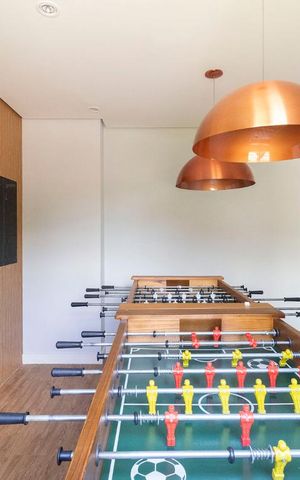 Apartamento para alugar com 45m², 2 quartos e 1 vaga Apartamento para alugar com 45m², 2 quartos e 1 vagaSalão de jogos