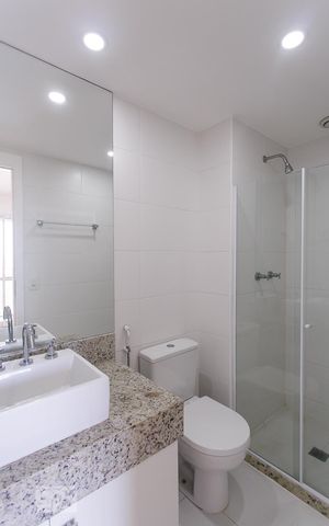 Apartamento à venda com 100m², 3 quartos e 2 vagasBanheiro