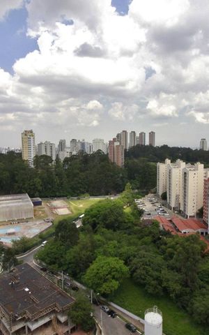 Apartamento para alugar com 59m², 2 quartos e 1 vagaVista da varanda