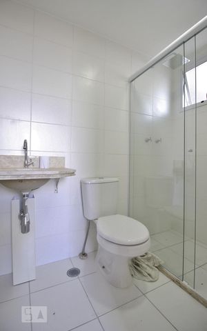 Apartamento para alugar com 59m², 2 quartos e 1 vagaBanheiro da suíte