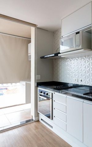 Studio à venda com 38m², 1 quarto e 1 vagaCozinha - Torneira