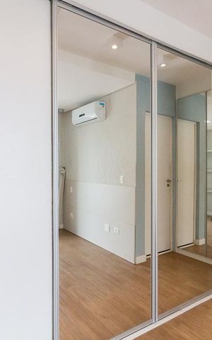Studio à venda com 38m², 1 quarto e 1 vagaQuarto