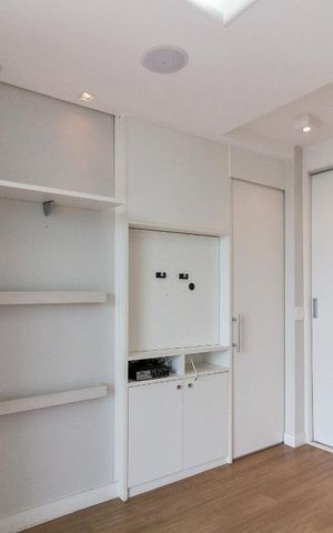 Studio à venda com 38m², 1 quarto e 1 vagaQuarto