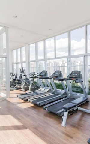 Studio à venda com 38m², 1 quarto e 1 vagaAcademia