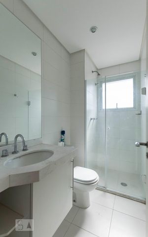 Apartamento para alugar com 43m², 1 quarto e 1 vagaSuíte - Banheiro