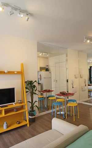 Studio para alugar com 26m², 1 quarto e sem vagaStudio