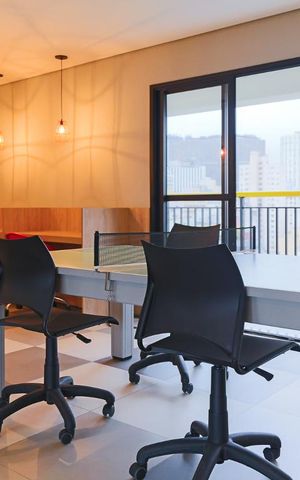 Studio para alugar com 26m², 1 quarto e sem vagaCoworking