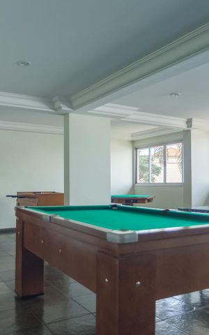 Apartamento à venda com 70m², 3 quartos e 2 vagasDependência do prédio - sala de jogos