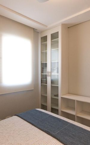 Apartamento à venda com 115m², 3 quartos e 2 vagasQuarto 2 