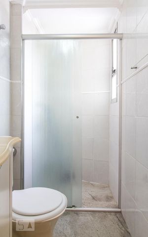 Apartamento à venda com 63m², 2 quartos e 1 vagaBox do Banheiro Social 
