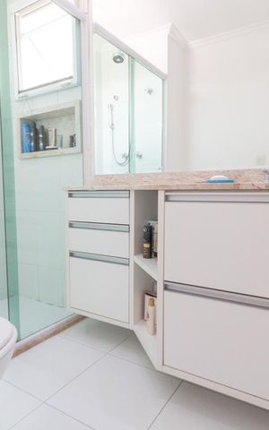 Apartamento à venda com 140m², 3 quartos e 2 vagasSuíte do quarto 3