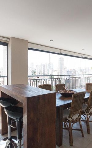 Apartamento à venda com 140m², 3 quartos e 2 vagasVaranda gourmet