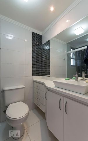 Apartamento à venda com 86m², 2 quartos e 2 vagasBanheiro social
