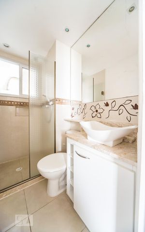 Apartamento para alugar com 50m², 2 quartos e 1 vaga Apartamento para alugar com 50m², 2 quartos e 1 vagaBanheiro