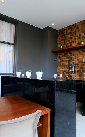 Studio à venda com 41m², 1 quarto e 1 vaga Studio à venda com 41m², 1 quarto e 1 vagaChurrasqueira