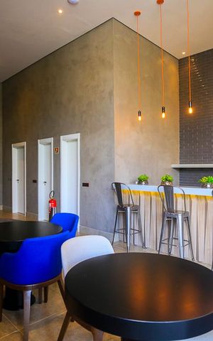 Studio à venda com 41m², 1 quarto e 1 vaga Studio à venda com 41m², 1 quarto e 1 vagaEspaço Gourmet