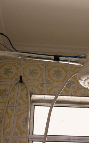 Casa para alugar com 100m², 2 quartos e sem vagaChuveiro do Banheiro 