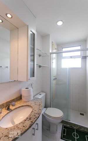 Apartamento à venda com 78m², 2 quartos e 2 vagasBanheiro