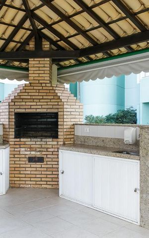 Apartamento à venda com 78m², 2 quartos e 2 vagasChurrasqueira