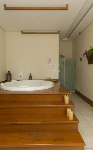 Apartamento à venda com 53m², 1 quarto e 1 vaga Apartamento à venda com 53m², 1 quarto e 1 vagaSpa e sauna