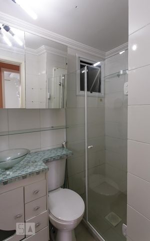 Apartamento para alugar com 55m², 2 quartos e 1 vagaBanheiro