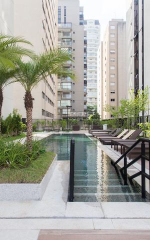 Studio à venda com 27m², 1 quarto e 1 vaga Studio à venda com 27m², 1 quarto e 1 vagaPiscina
