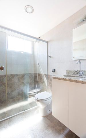 Apartamento para alugar com 68m², 2 quartos e 1 vagaBanheiro social