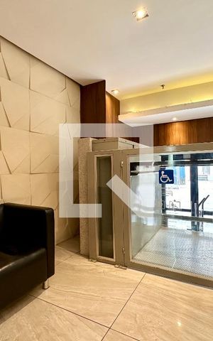 Apartamento à venda com 35m², 1 quarto e sem vaga Apartamento à venda com 35m², 1 quarto e sem vagaPortaria