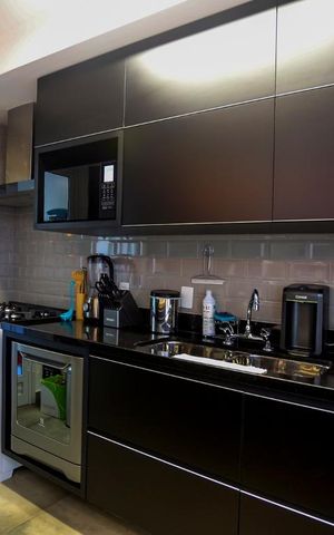 Apartamento à venda com 105m², 1 quarto e 2 vagas Apartamento à venda com 105m², 1 quarto e 2 vagasCozinha