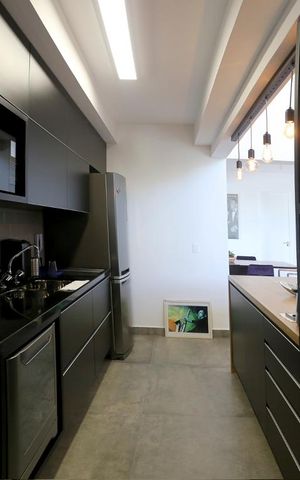 Apartamento à venda com 105m², 1 quarto e 2 vagas Apartamento à venda com 105m², 1 quarto e 2 vagasCozinha