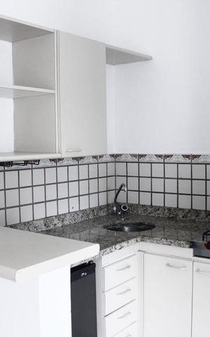 Studio para alugar com 27m², 1 quarto e 1 vagaCozinha