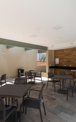 Apartamento à venda com 77m², 3 quartos e 2 vagasChurrasqueira / Espaço Gourmet