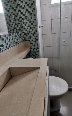 Apartamento para alugar com 47m², 2 quartos e 1 vaga Apartamento para alugar com 47m², 2 quartos e 1 vagaBanheiro