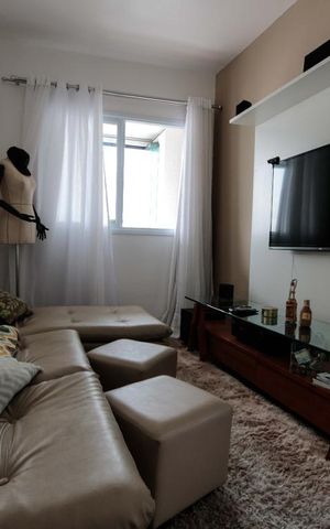 Apartamento para alugar com 77m², 2 quartos e 2 vagasSala