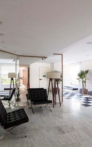 Apartamento para alugar com 66m², 2 quartos e 1 vagaHall social