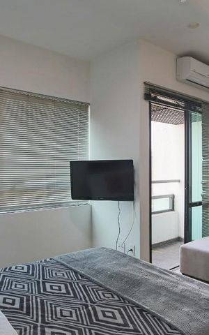 Studio para alugar com 35m², 1 quarto e 1 vagaQuarto