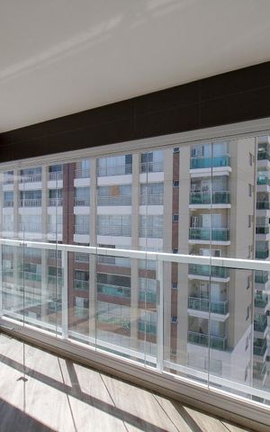 Studio para alugar com 34m², 1 quarto e 1 vaga Studio para alugar com 34m², 1 quarto e 1 vagaVaranda