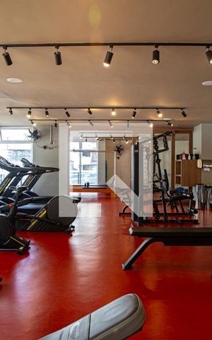 Studio para alugar com 35m², 1 quarto e 1 vaga Studio para alugar com 35m², 1 quarto e 1 vagaÁrea comum - Academia