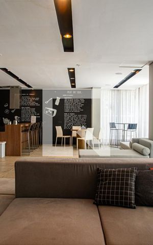 Studio para alugar com 35m², 1 quarto e 1 vaga Studio para alugar com 35m², 1 quarto e 1 vagaÁrea comum - Salão de festas