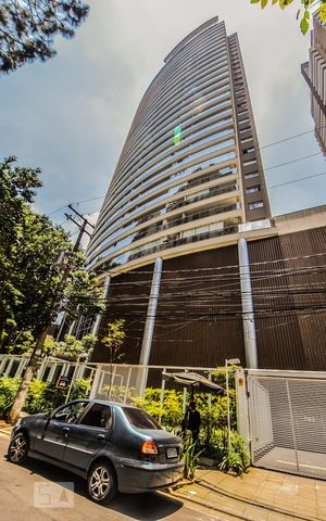 Studio para alugar com 55m², 1 quarto e 1 vaga Studio para alugar com 55m², 1 quarto e 1 vagaPrédio