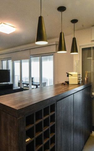 Studio para alugar com 55m², 1 quarto e 1 vaga Studio para alugar com 55m², 1 quarto e 1 vagaCozinha